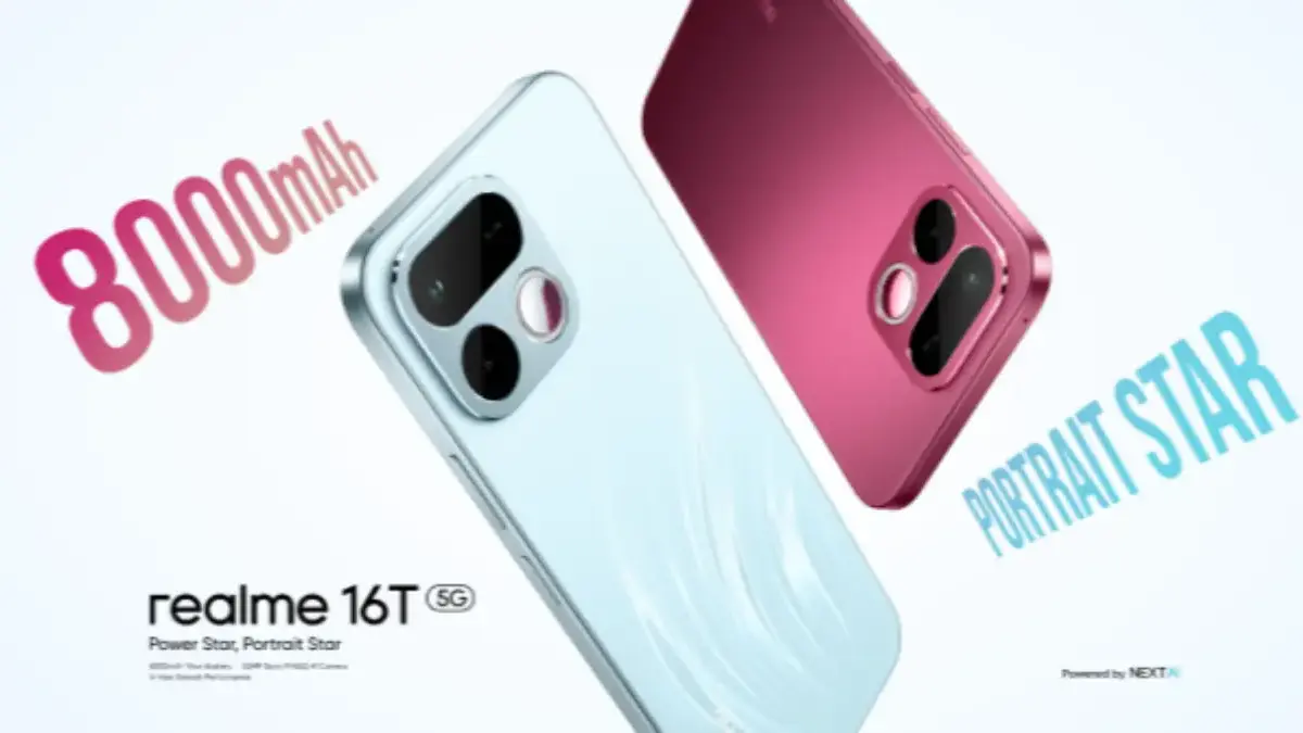 Realme 16T Resmi Debut: HP dengan Baterai Monster 8000 mAh dan IP69 Pro Realme