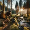 Berkemah di tengah hutan ternyata bukan hanya bermanfaat untuk melepas penat dan menyegarkan pikiran.