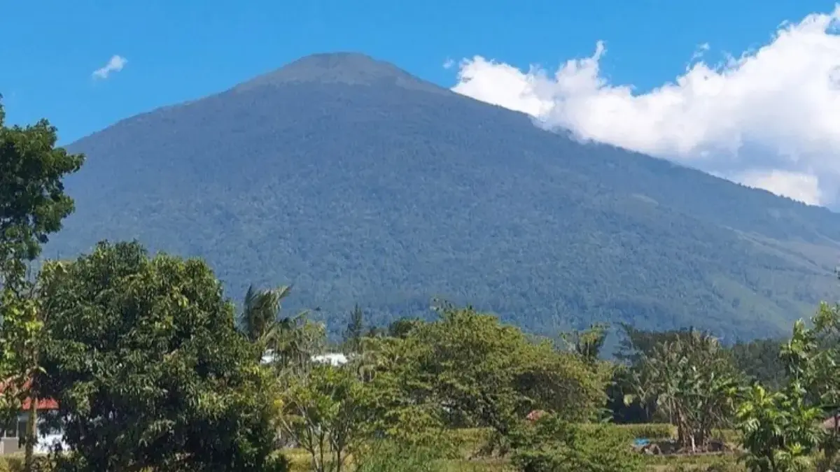 BRIN Temukan Sesar Aktif di Gunung Ciremai