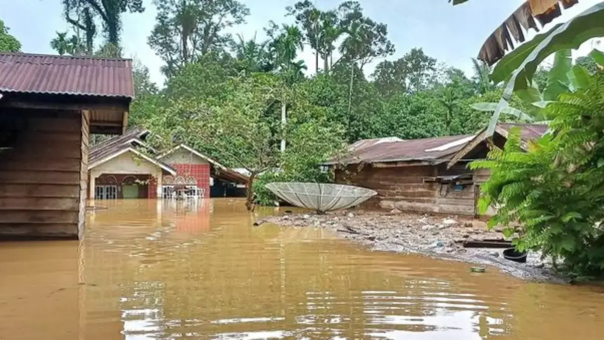 Bencana banjir kembali melanda wilayah Kota Kendari, Sulawesi Tenggara.