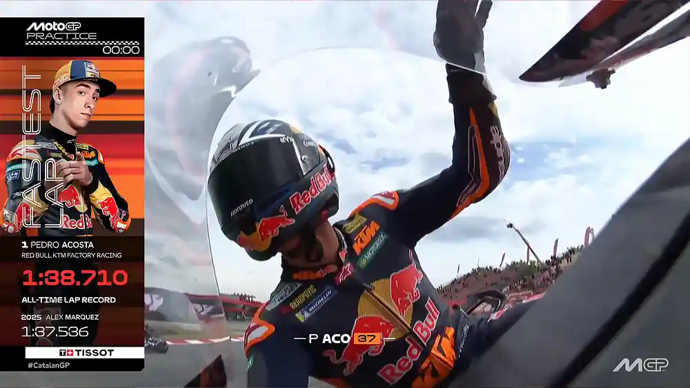 Hasil Practice MotoGP Catalunya 2026: Pedro Acosta Tercepat, Alex Márquez Bikin Kejutan di Detik Akhir! foto