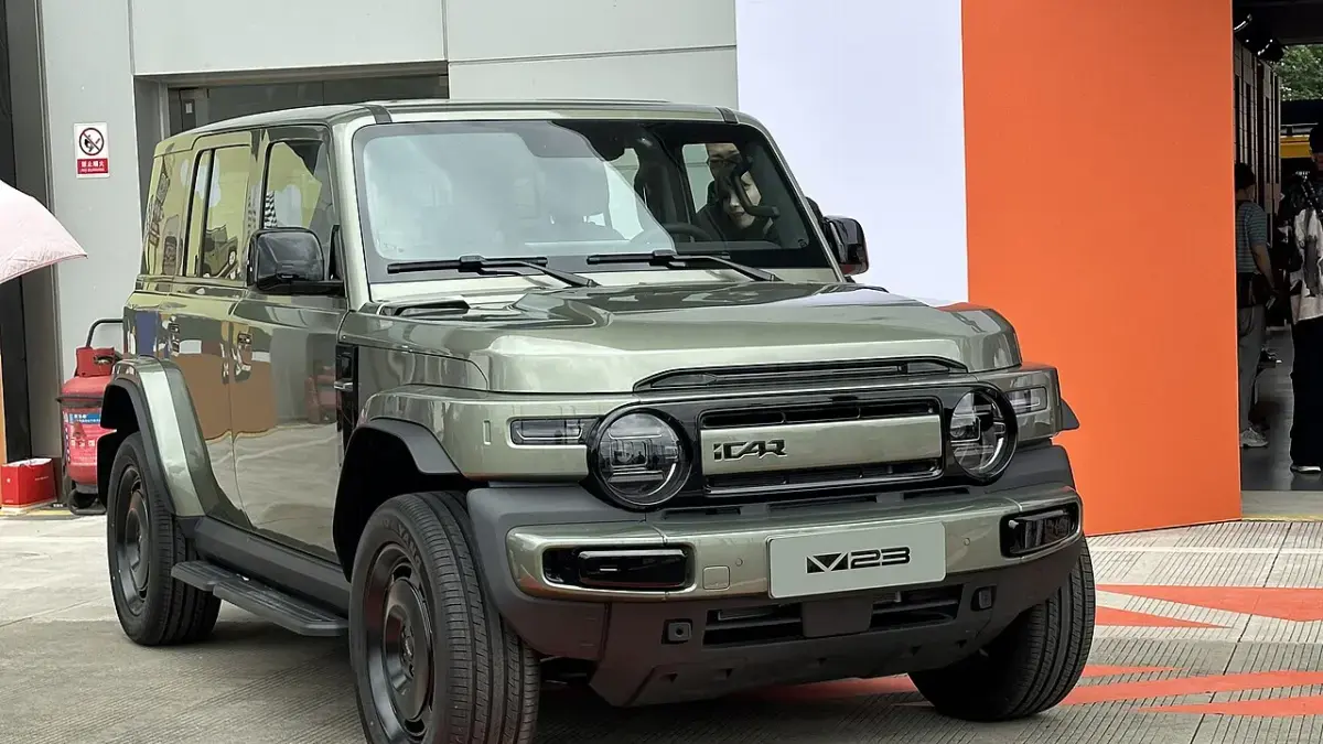 Heboh iCar V23, SUV Listrik Boxy Bergaya Retro Modern Ini Dijual Jauh Lebih Murah dari Prediksi Foto