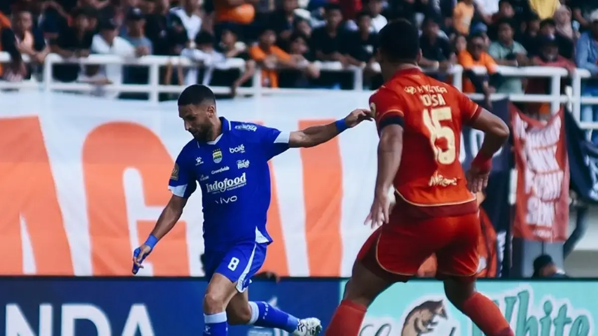 Hasil Babak Pertama Persija vs Persib: Adam Alis Bawa Maung Bandung Unggul 2-1 Persija vs Persib