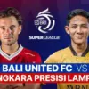 Bali United vs Bhayangkara FC