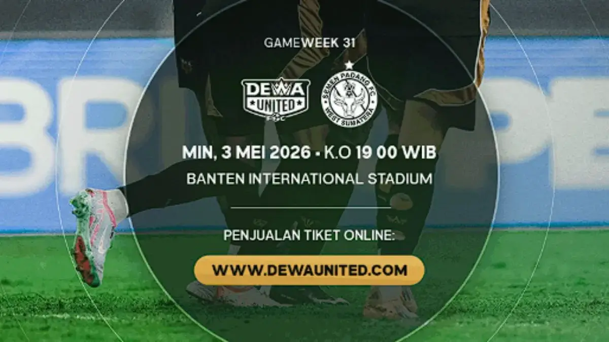 Link live streaming pertandingan Dewa United melawan Semen Padang di Liga 1 Indonesia malam ini
