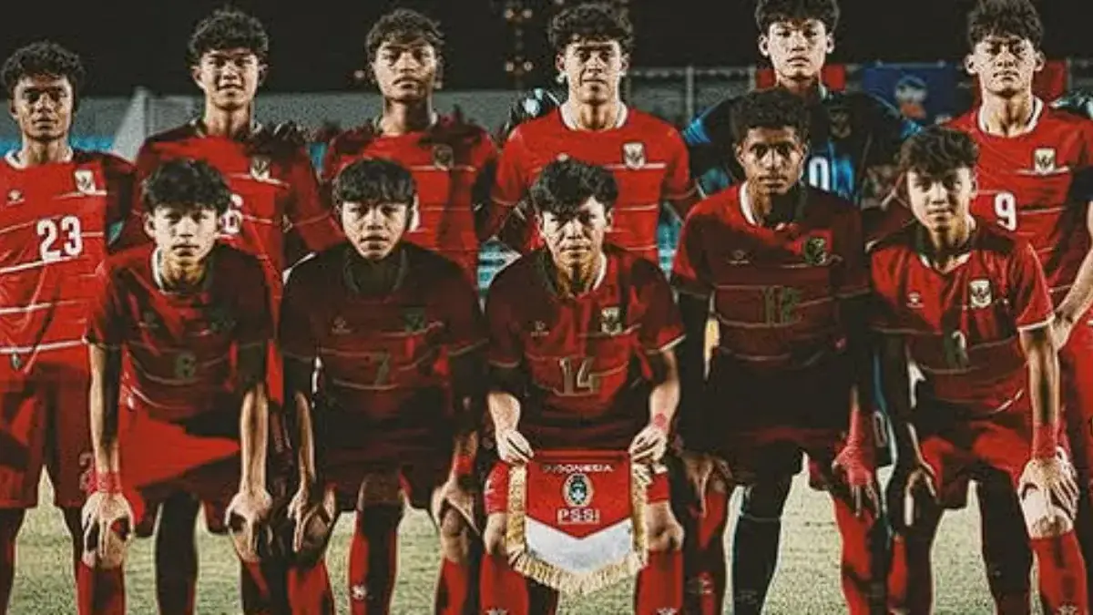 Jadwal pertandingan Timnas Indonesia U17 melawan China U17 di AFC Asian Cup U17 2026