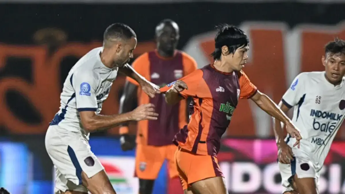 Live score Borneo FC vs Persita Tangerang 1-0 di menit ke-39 pekan 31 BRI Super League 2025/2026