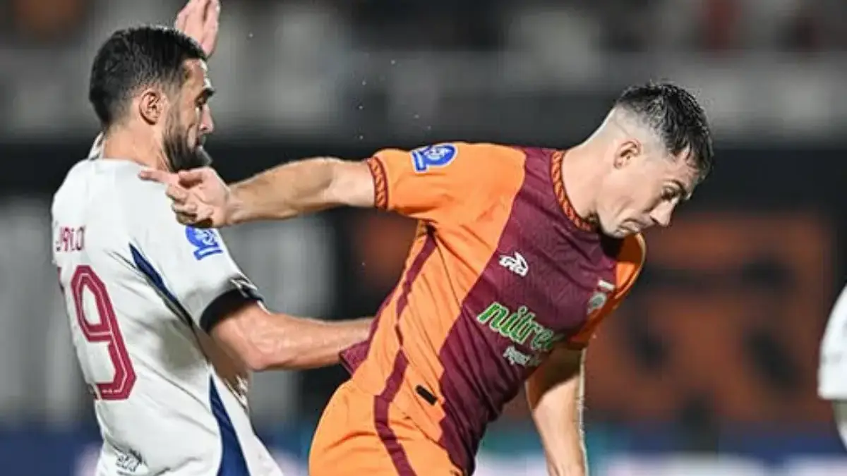 Skor babak pertama Borneo FC vs Persita Tangerang 1-0 di pekan 31 BRI Super League 2025/2026