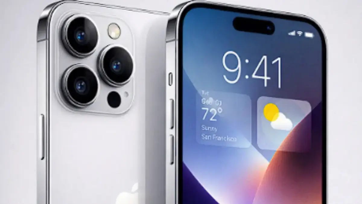 iPhone 18 Pro Max dengan layar penuh dan Dynamic Island yang lebih kecil