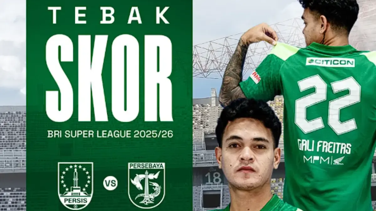 Prediksi Skor Persis Solo vs Persebaya Malam Ini: Laskar Sambernyawa Terancam, Bajul Ijo Diunggulkan Menang Duel Persis Solo vs Persebaya Surabaya di Stadion Manahan pada pekan ke-32 BRI Super League 2025/2026