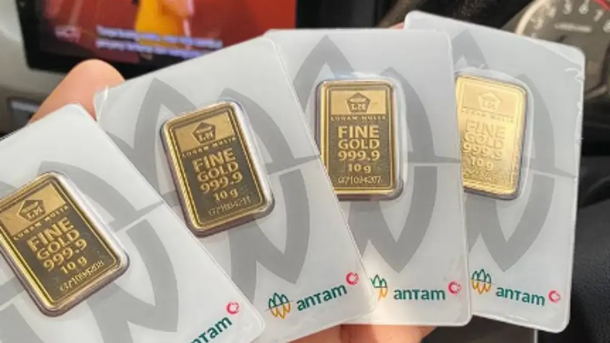 Harga Emas Antam Minggu 10 Mei 2026 Naik Tipis, Logam Mulia Masih Jadi Incaran Investor Harga emas Antam terbaru hari ini Minggu 10 Mei 2026