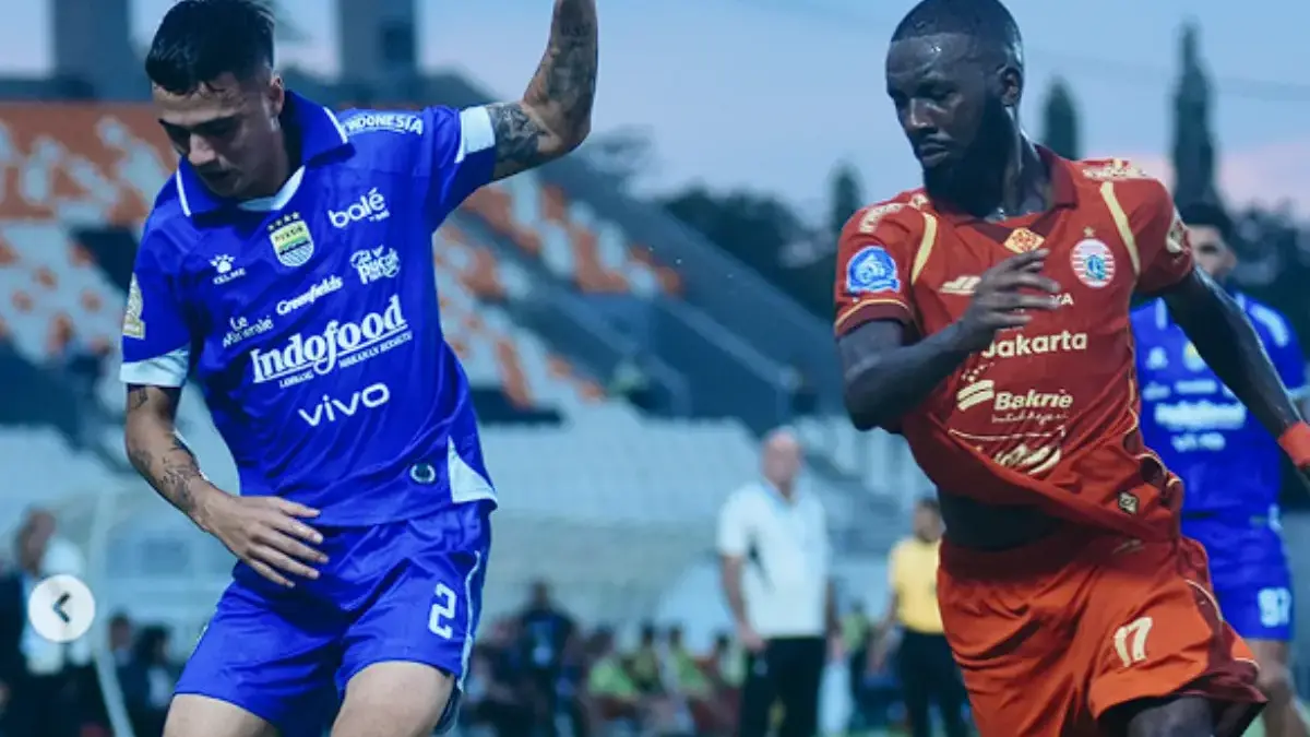 Persib Bungkam Persija 2-1, Peluang Juara Makin Dekat dan Bobotoh Langsung Heboh Persib Bandung