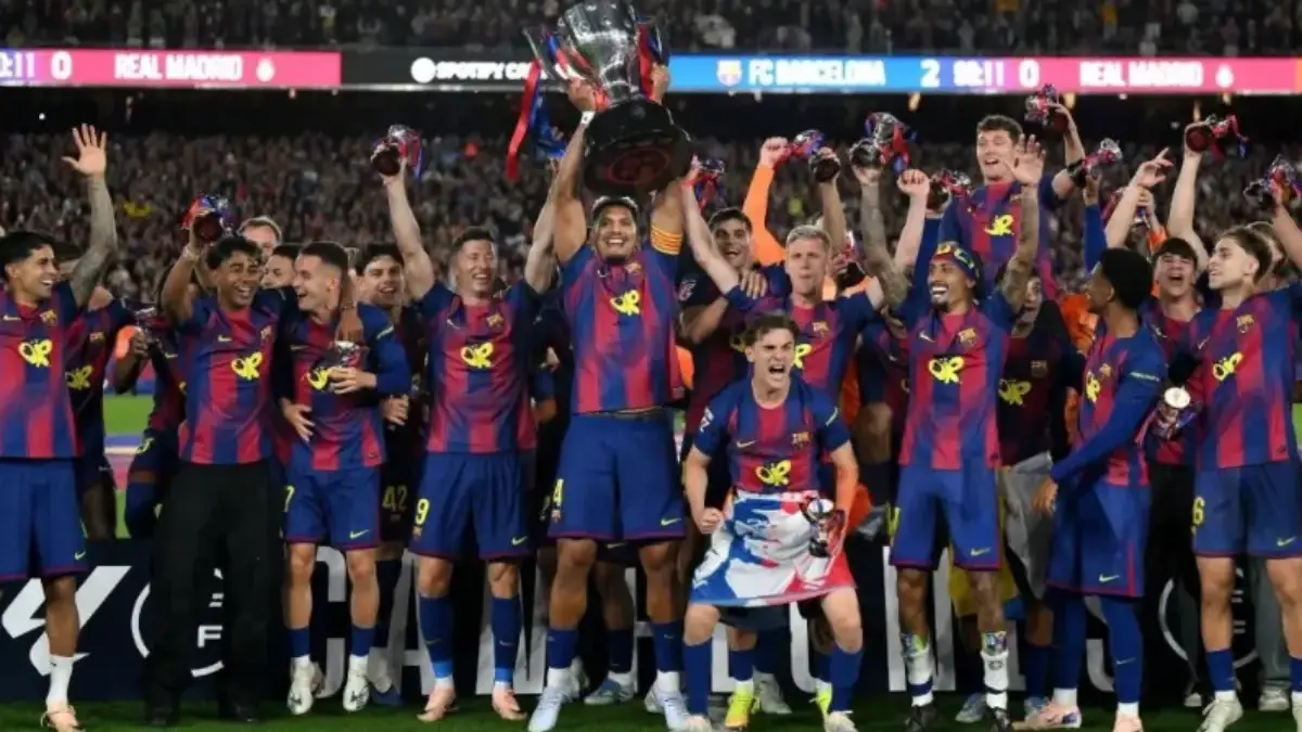 FC Barcelona resmi memastikan gelar juara La Liga musim 2025/2026.