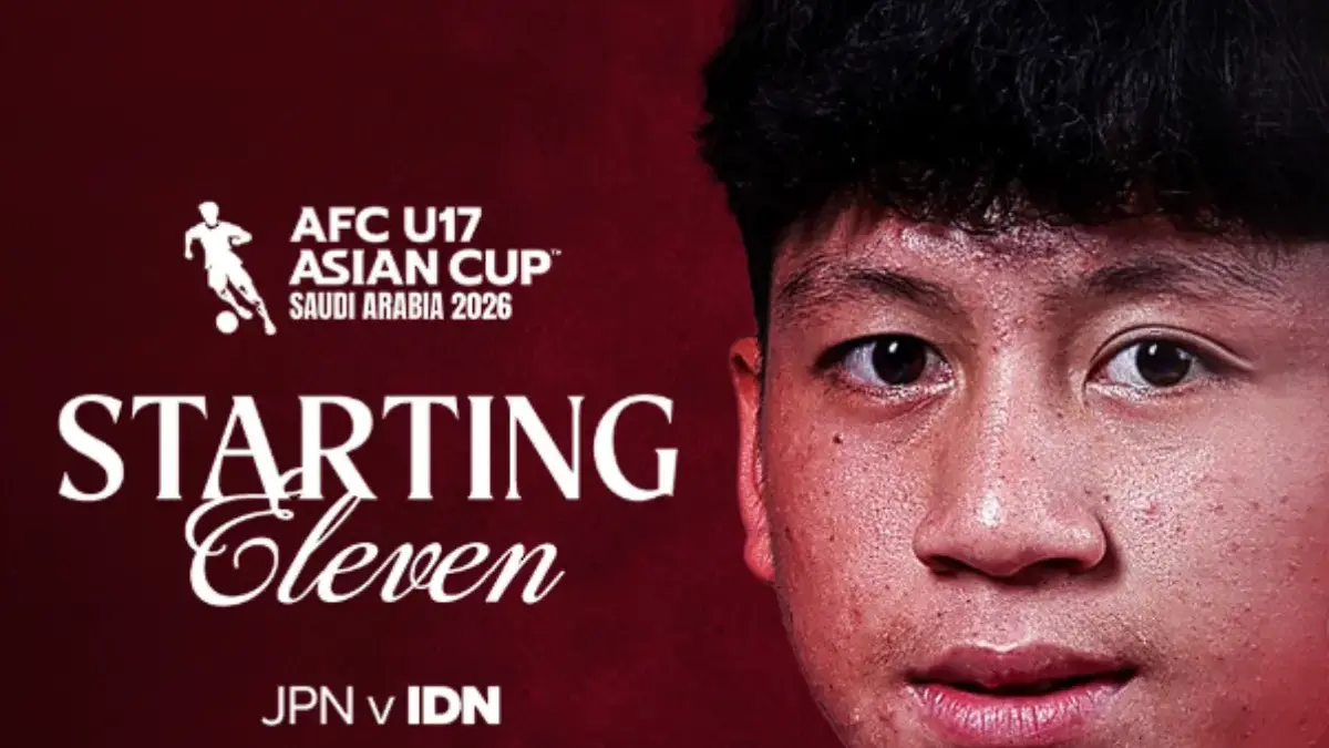 Momen pertandingan Timnas Indonesia U-17 melawan Jepang U-17 di King Abdullah Sports City Training Stadium Jed