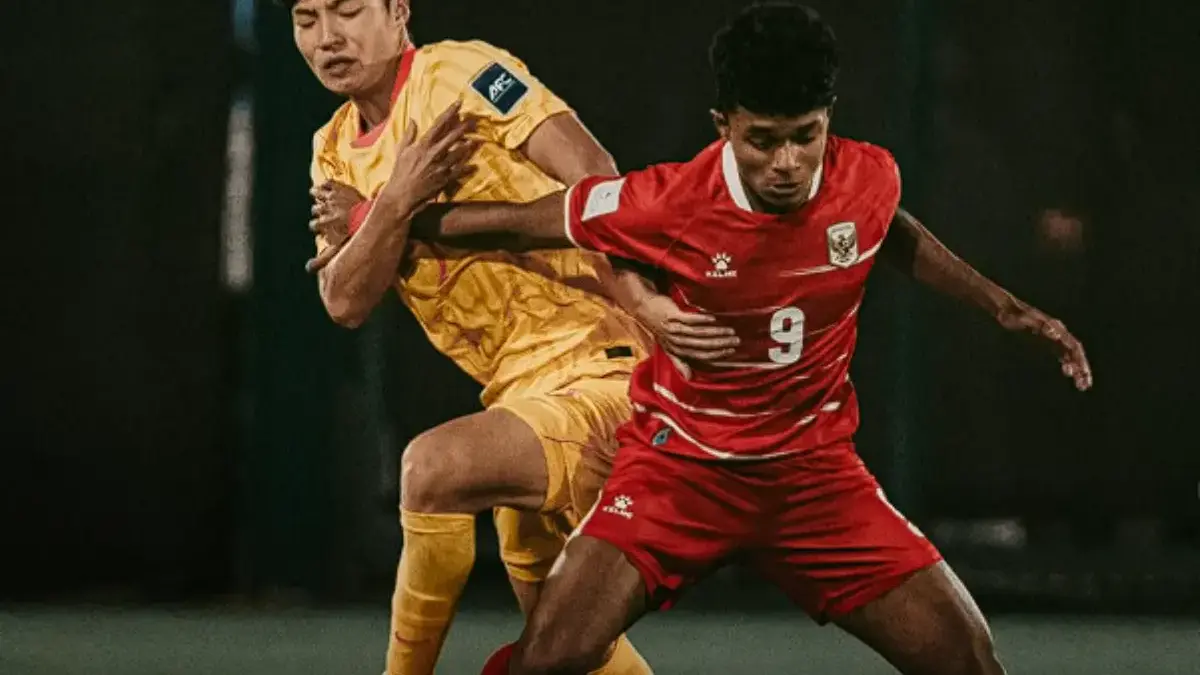 pertandingan Grup B Piala Asia U-17 2026 antara China melawan Qatar yang menjadi penentu lolosnya China ke per