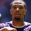 Cher Ndour berseragam Fiorentina merayakan gol ke gawang Juventus di Allianz Stadium Turin