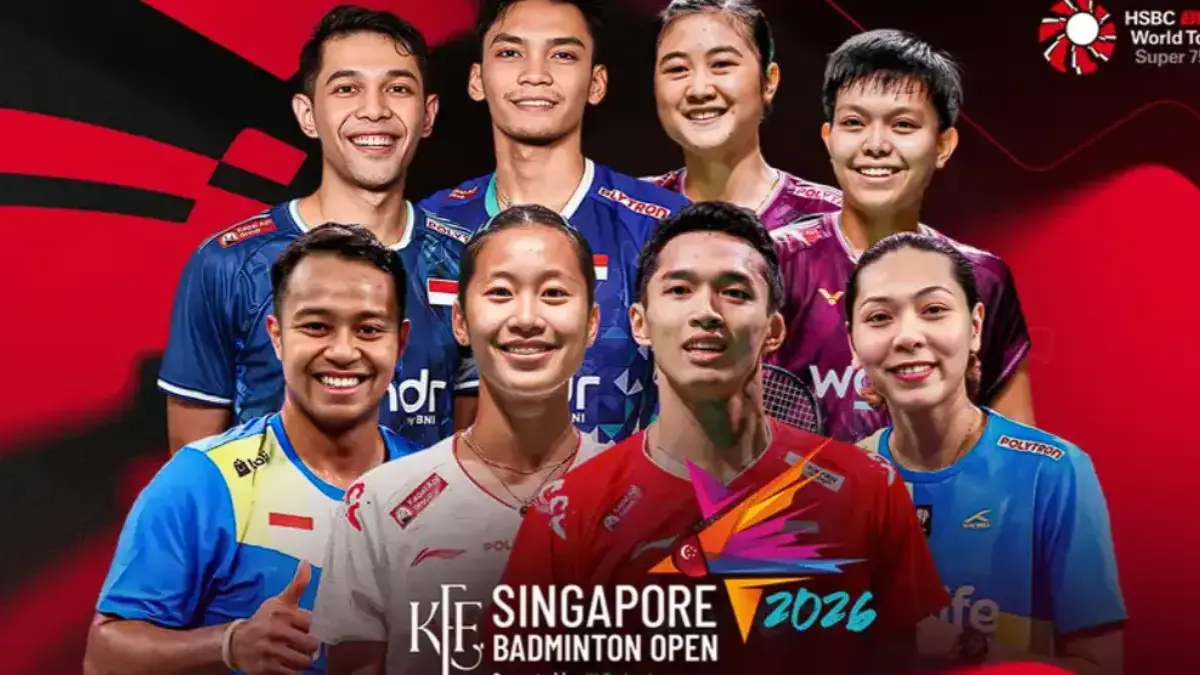 Fajar/Fikri vs Lundgaard/Vestergaard di Babak 16 Besar Singapore Open 2026, Waktu Tayang dan Link Streaming Singapore Open 2026
