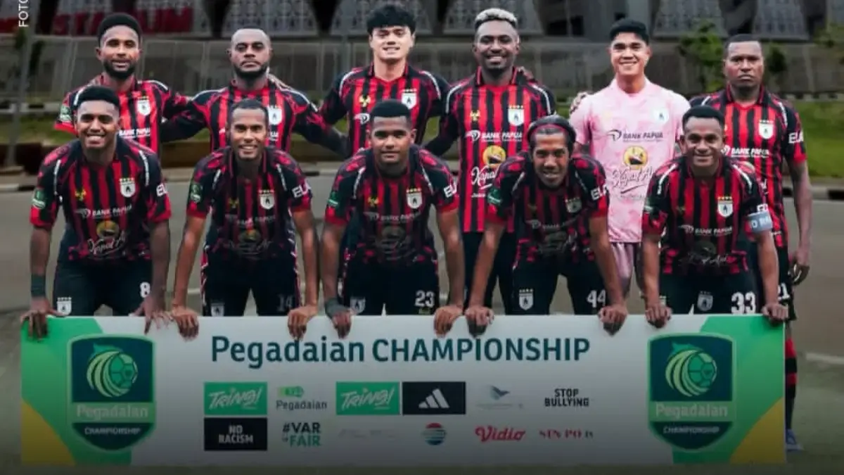 Logo Komdis PSSI dan Stadion Lukas Enembe Papua usai kerusuhan suporter Persipura