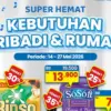 Katalog promo Indomaret super hemat kebutuhan pribadi dan rumah periode 14-27 Mei 2026 dengan diskon hingga 35