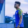 Arema FC dengan skema 3-4-2-1 melawan PSIM Yogyakarta