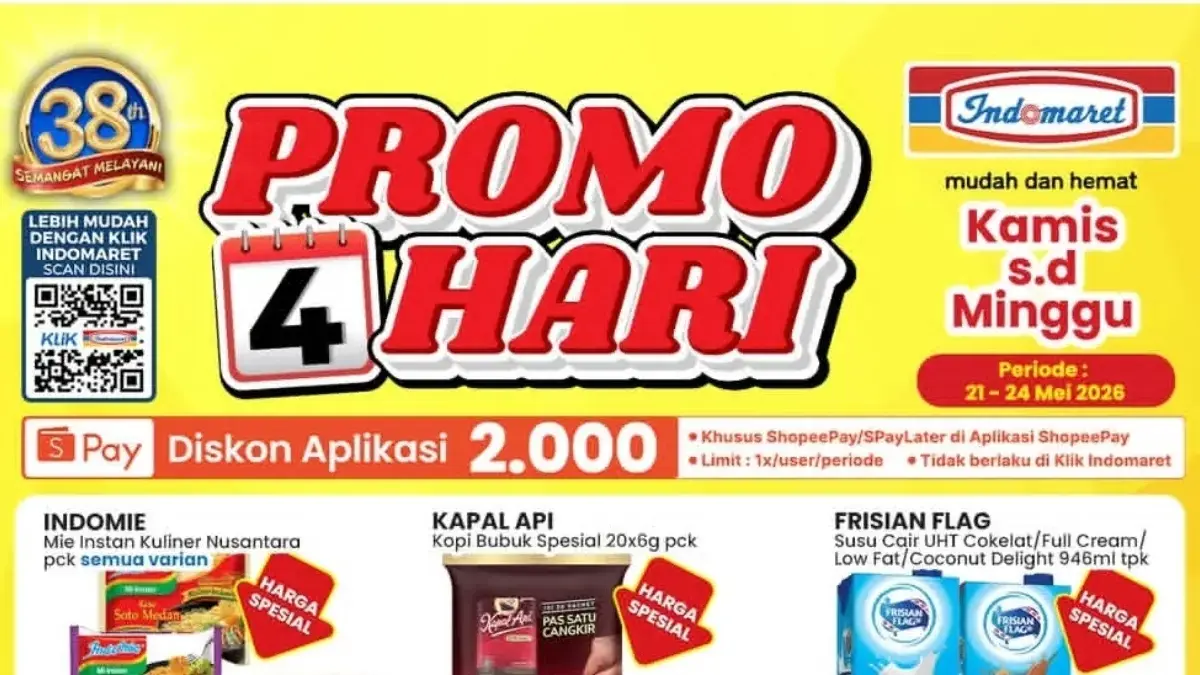 Banner promo Indomaret