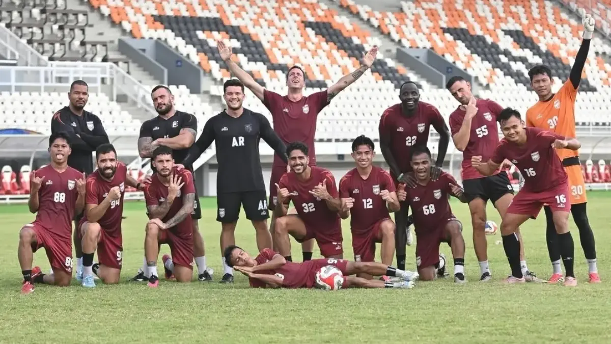 Stadion Segiri Samarinda yang akan menjadi arena laga Borneo FC vs Malut United pada pekan pamungkas BRI Super