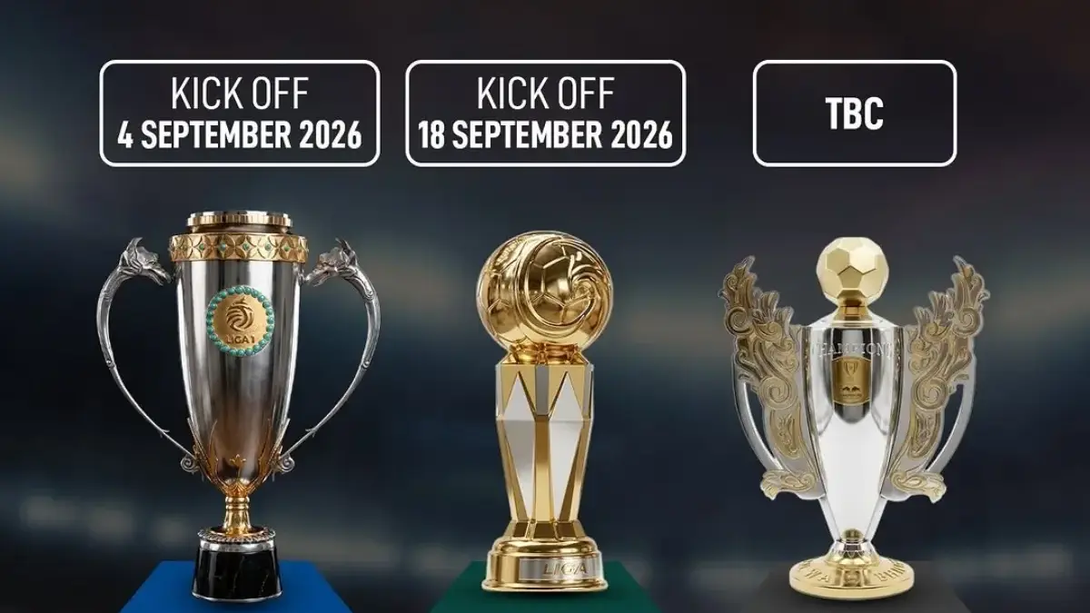 I.League Resmi Umumkan Jadwal Kick Off Liga Indonesia Musim 2026/2027: Super League Mulai 4 September Poster pengumuman jadwal kick off Liga Indonesia musim 2026/2027 dengan tanggal 4 September untuk Super League