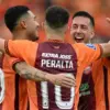 Borneo FC vs Malut United 4-0 di akhir babak pertama Stadion Segiri Samarinda