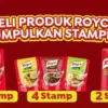 Promo Royco Indomaret kumpulkan stamp tukar hadiah emas