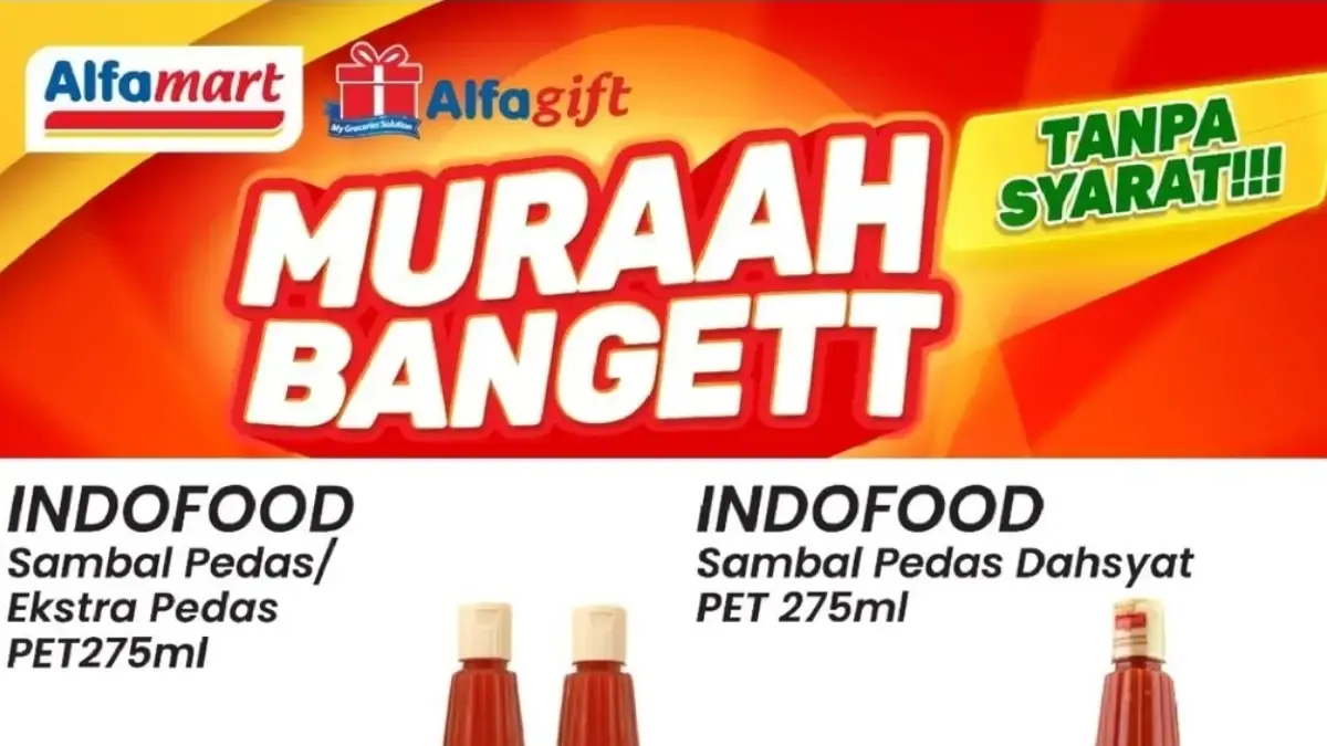 Promo Murah Banget Alfamart untuk kebutuhan rumah tangga