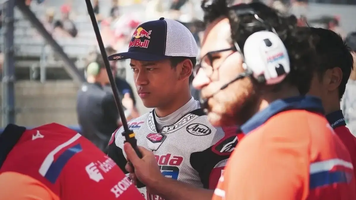 Jadwal Moto3 Mugello 2026 Hari Ini: Veda Ega Pratama Incar Start Depan! Veda Ega Pratama pembalap Moto3 Indonesia dari Honda Team Asia di Sirkuit Mugello
