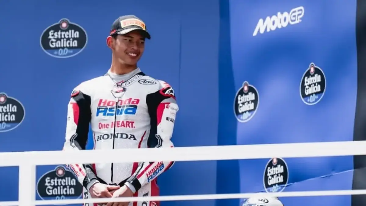 Veda Ega Pratama pembalap Moto3 Indonesia di Sirkuit Mugello Italia