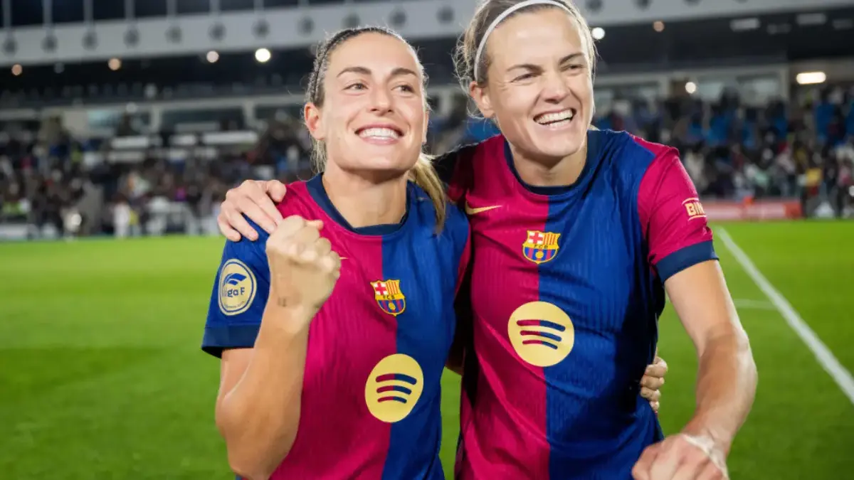 Aitana Bonmati dan Claudia Pina