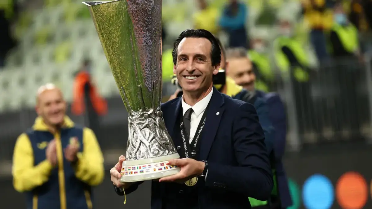 Pelatih Aston Villa Unai Emery