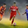 Persijap, Persib, dan Borneo FC