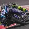 Pembalap Indonesia Aldi Satya Mahendra saat membalap di trek Autodrom Most, Ceko