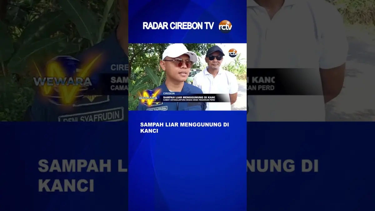 Sampah Liar Menggunung Di Kanci