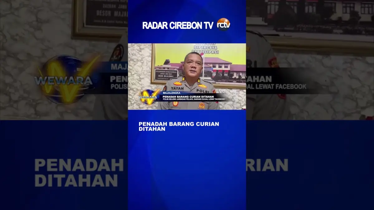 Penadah Barang Curian Ditahan