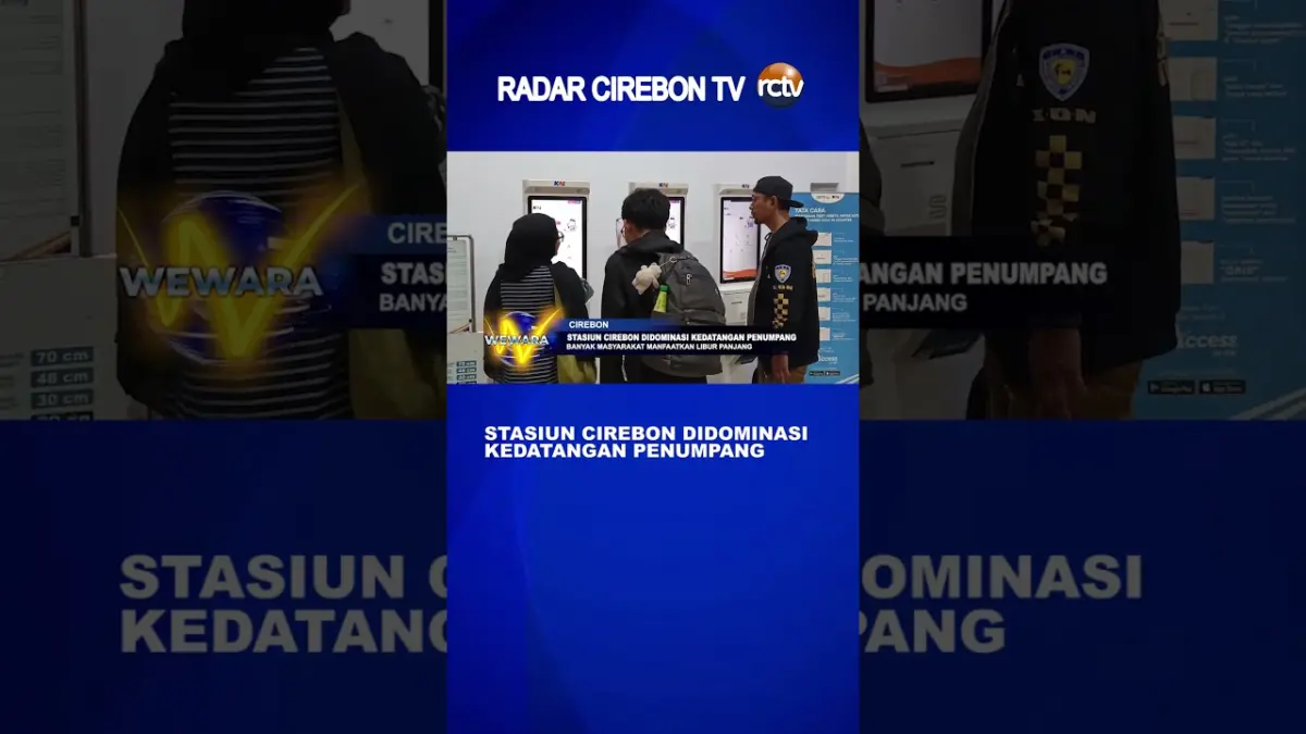 Stasiun Cirebon Didominasi Kedatangan Penumpang