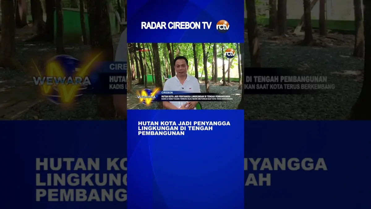 Hutan Kota Jadi Penyangga Lingkungan di Tengah Pembangunan