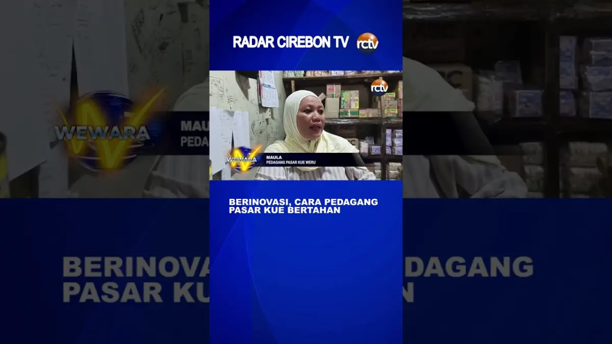 Berinovasi, Cara Pedagang Pasar Kue Bertahan