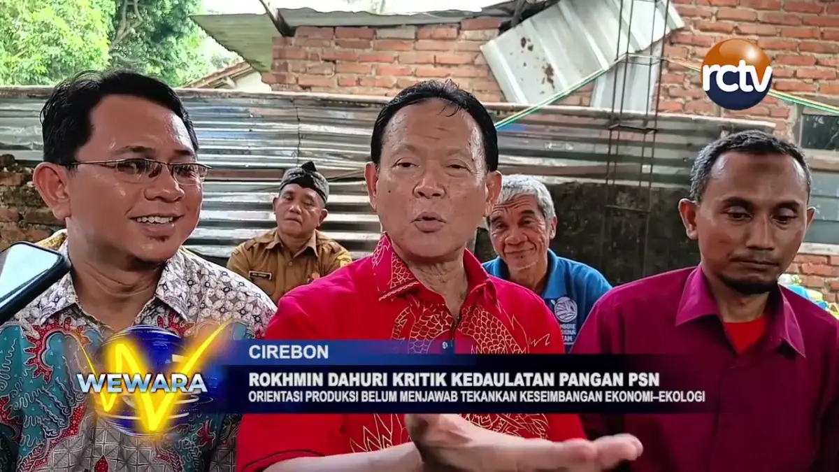 Rokhmin Dahuri Kritik Kedaulatan Pangan PSN