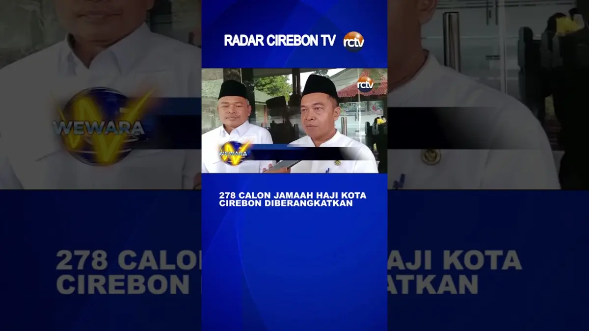 278 Calon Jamaah Haji Kota Cirebon Diberangkatkan