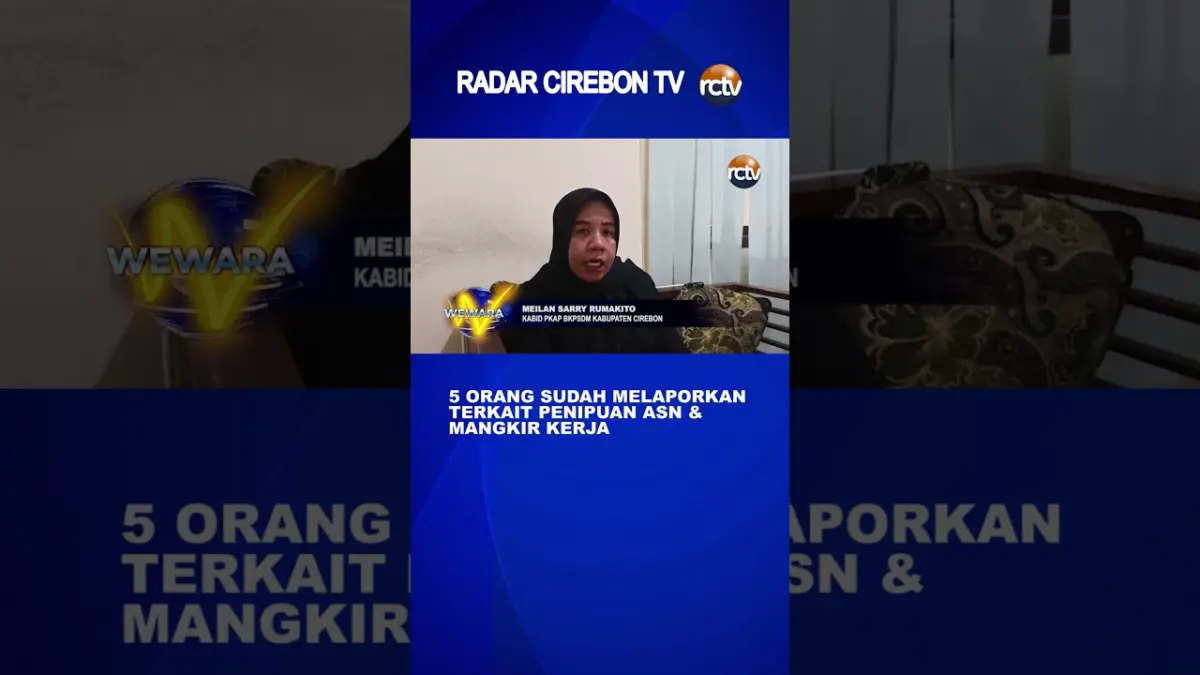 5 Orang Sudah Melaporkan Terkait Penipuan ASN & Mangkir Kerja