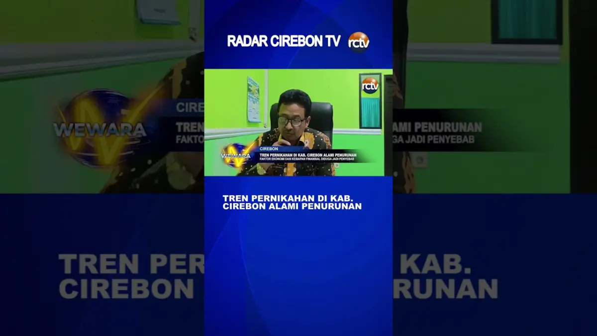Tren Pernikahan Di Kab. Cirebon Alami Penurunan