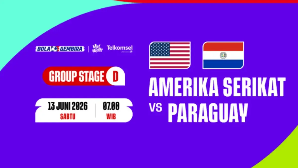 USA vs Paraguay Piala Dunia 2026: Jadwal Pertandingan, Prediksi, H2H, dan Live Streaming Piala Dunia