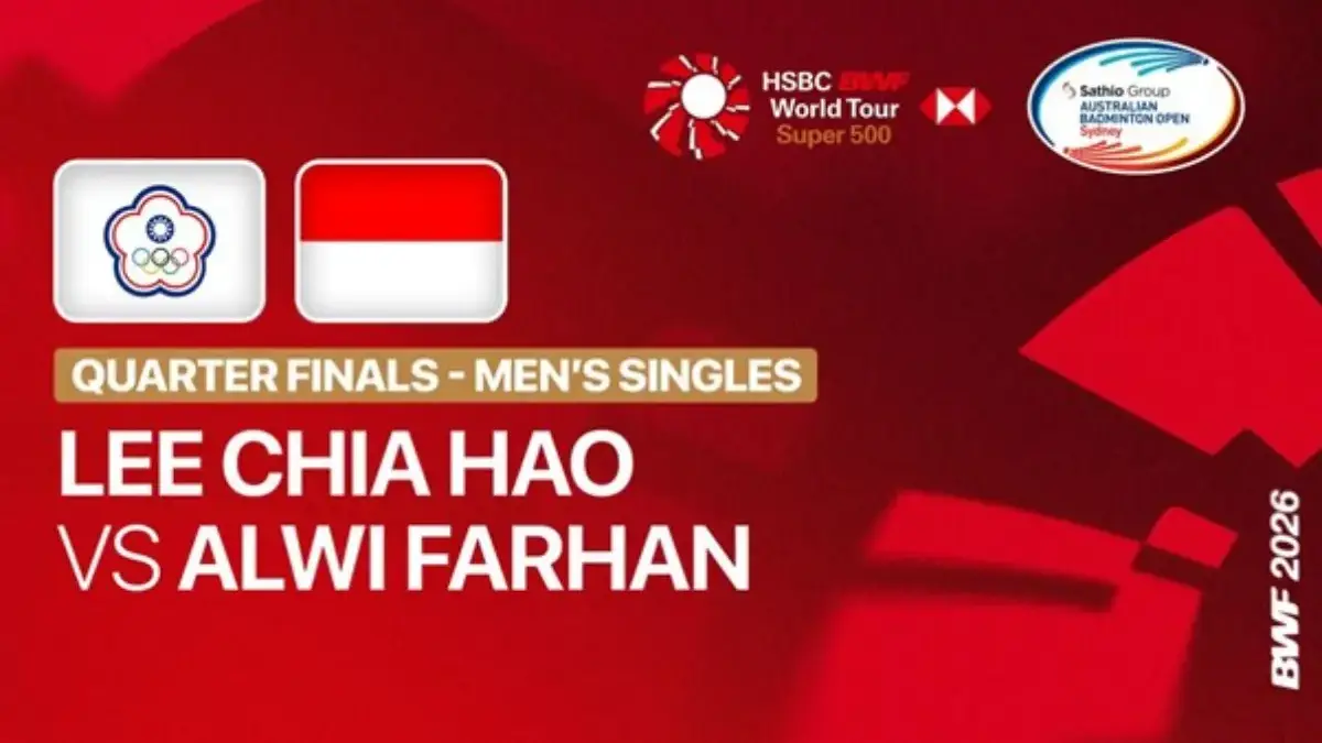 Live Streaming Perempat Final Australian Open 2026: Jadwal Wakil Indonesia Tanding Hari Ini 12 Juni SATHIO GROUP Australian Open