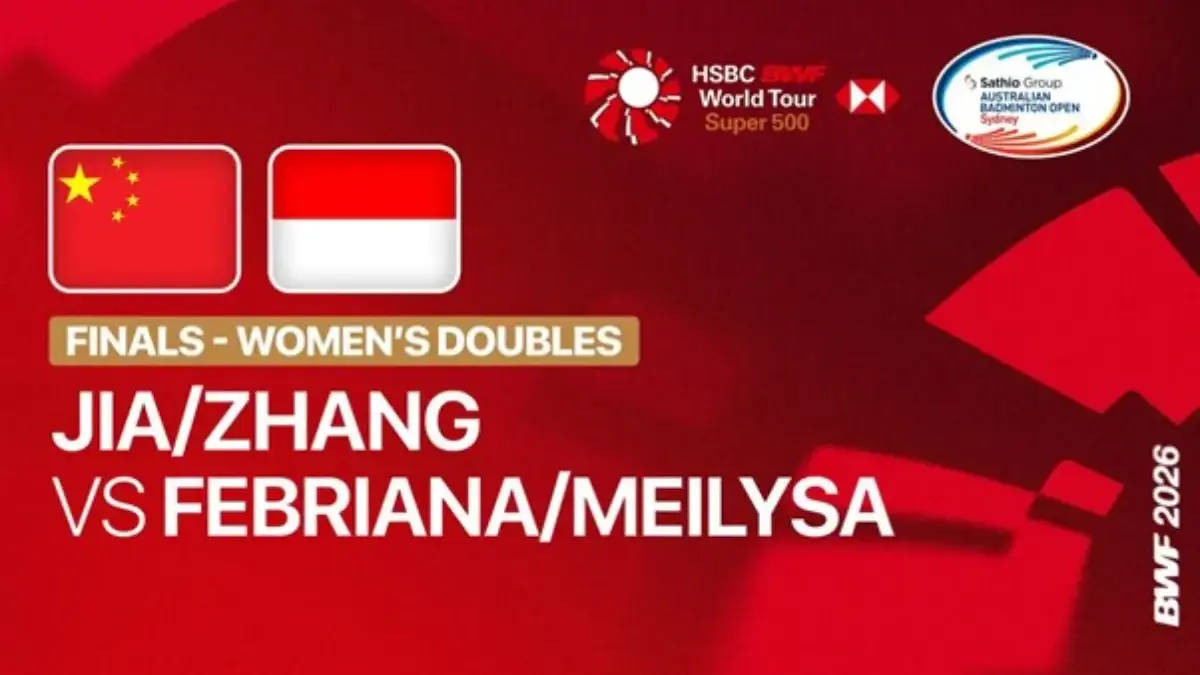 Jadwal Final BWF Badminton Australian Open 2026 Hari Ini 14 Juni: Jam Berapa Wakil Indonesia Main? SATHIO GROUP Australian Open