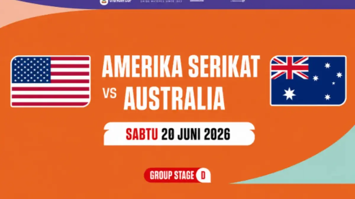 Siapakah yang Lolos 32 Besar? Cek Jadwal Pertandingan USA vs Australia Piala Dunia 2026 Piala Dunia