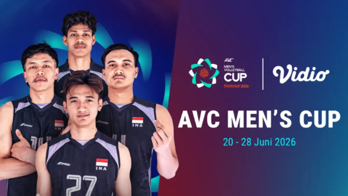 Cara Nonton Live Streaming AVC Cup 2026 Putra: Tayang di Moji TV dan Vidio, Apakah Gratis atau Berbayar? AVC Cup